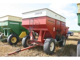 Demco 365 Bu. Gravity Wagon w/Box Extensions, Lights