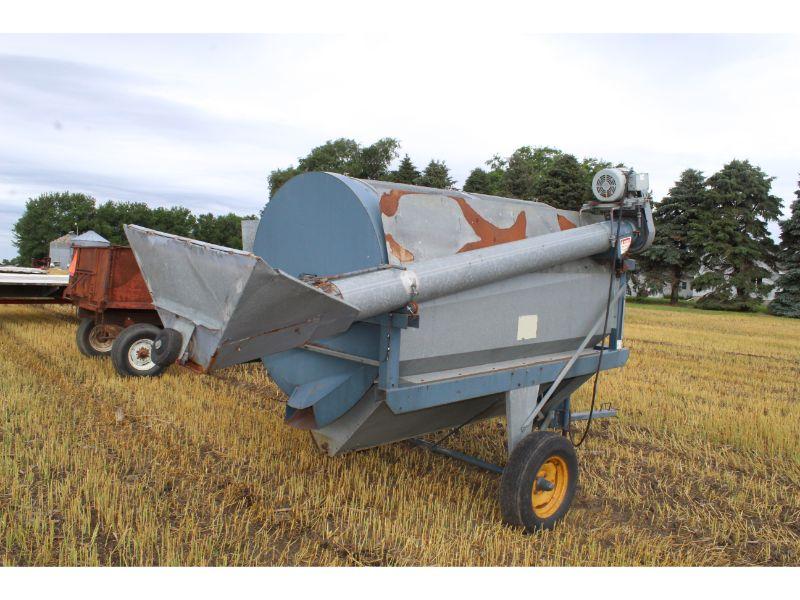 Neco Grain Cleaner on Cart w/220V Elec. Motor