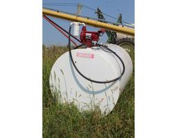 560 gal fuel tank with electric pump