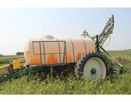 PK 1000 gal pull type sprayer