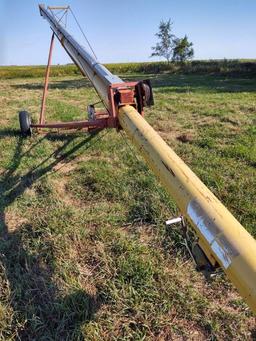 Westfield 8”’ x 52’ grain auger with PTO.