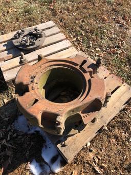 2 – JD A or B 150 LB Wheel Wts