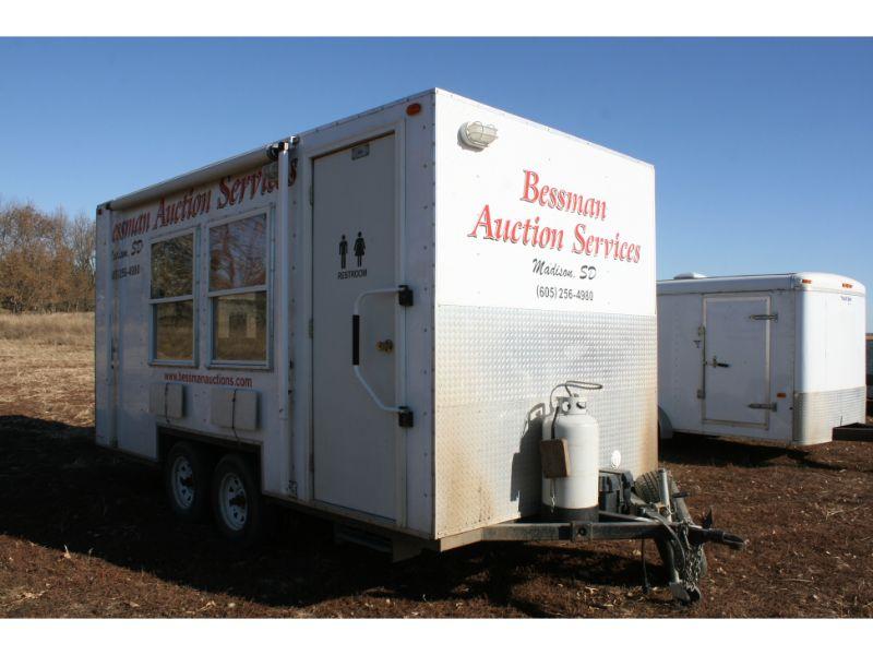 7’x16’ Auction Clerking trailer - Nice