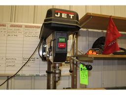 Jet Drill Press on Std. 16 – 1/2 In., 3/4HP, Mdl. JDP-17FSE; 