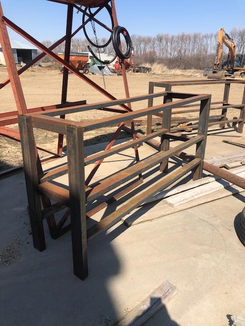 Stl. Bench Frame – 2’x7’ – Nice