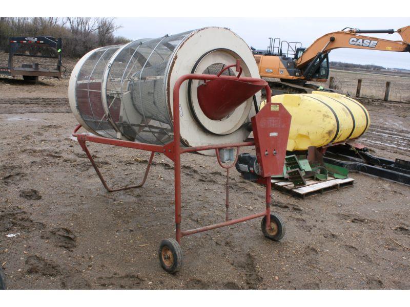 DMC Rotary Grain Screener w/ Elec. Motor