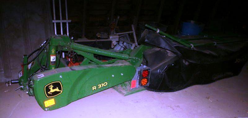 JD 310 Rotary Disk Mower, 10’, Used Once