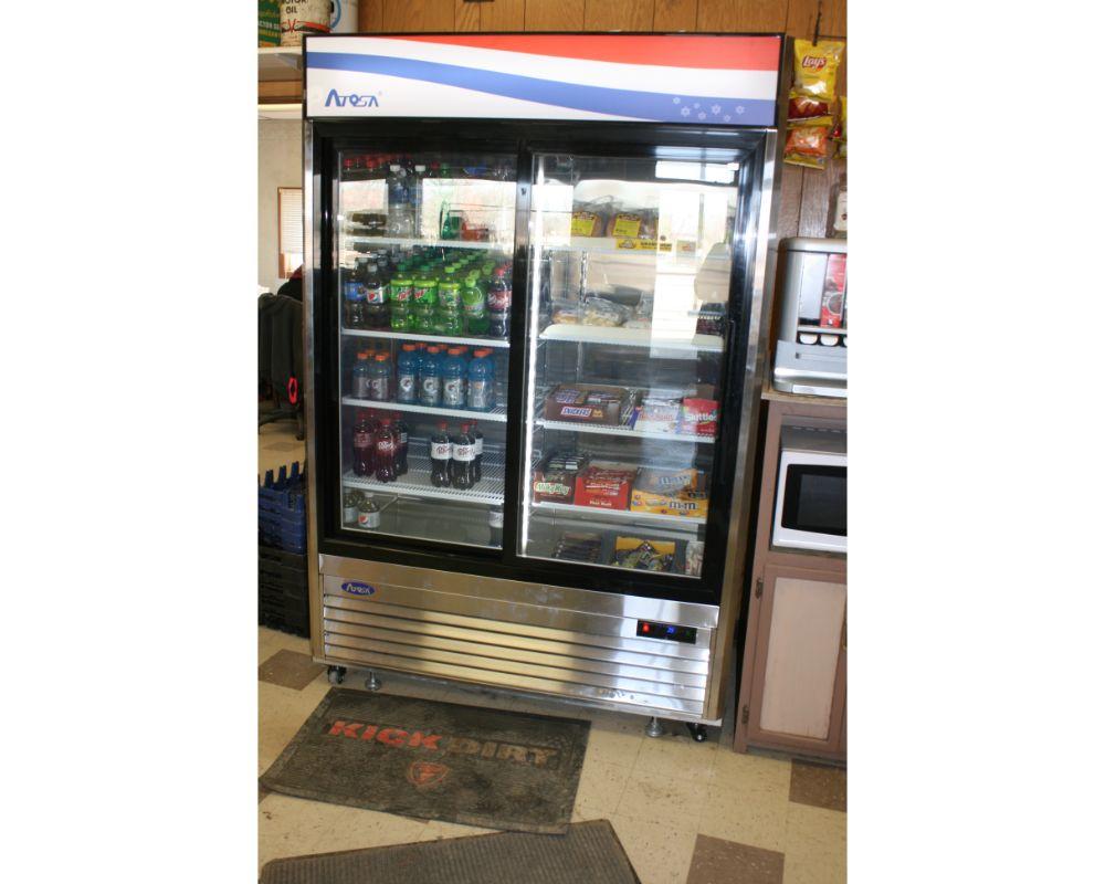 Atosa Glass Door Refrigerator