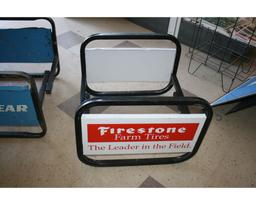 Firestone Tire Display Rack