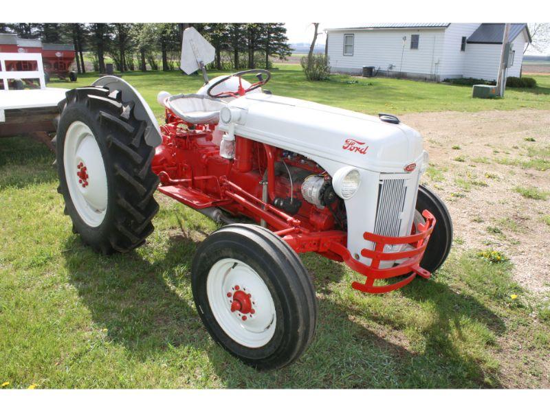 8N Ford Tractor w/ Sherman Hi-Low Trans., Exc. Paint, New Tires