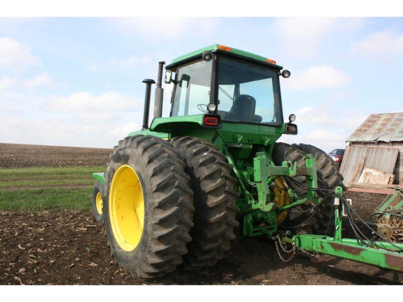 1974 JD 4630 Dsl. Tractor w/ SG Cab, New 18.4-38 Rear Main Tires (Used 1 Hour on new main tires)