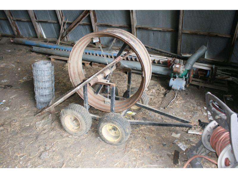 HM Wire Winder on Cart