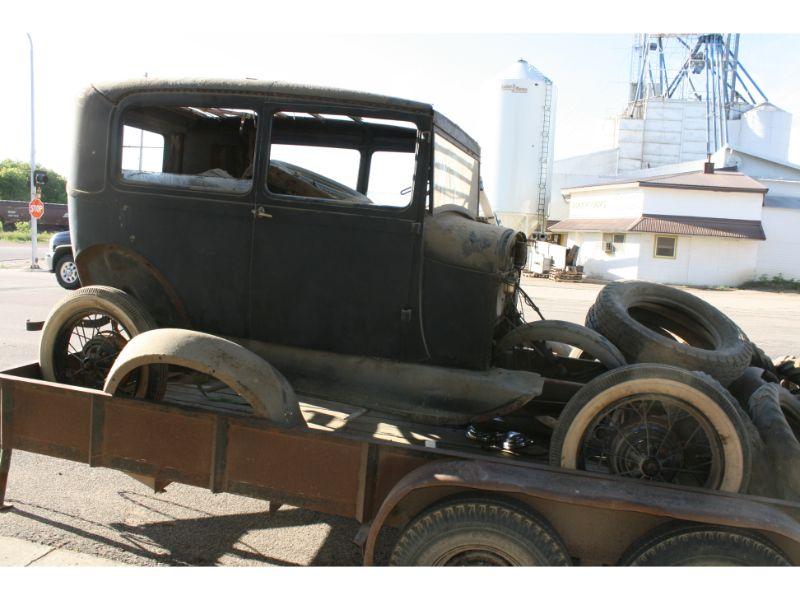 1929 MODEL A full body on frame with new tires