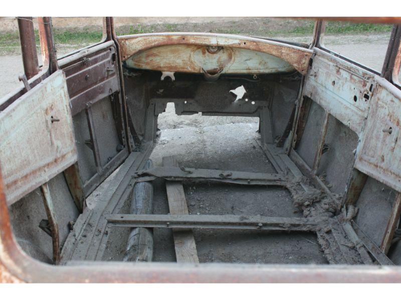 Skeleton Body of a 1930 MODEL A