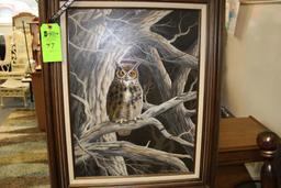 Mark Anderson Original - Great Horned Owl