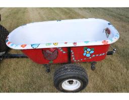 PT Claw Foot Bathtub Trailer