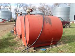 1000 Gal. Fuel Barrel w/ Elec. Pump