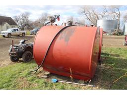 1000 Gal. Fuel Barrel w/ Elec. Pump