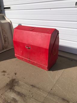 Red Calf Warmer w/ New Heating Box - Good