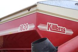 Killbros #1820 Grain Cart, Holds 950 Bu., VG Cond., SN: D44540147, One Owner