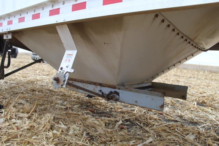 Jet Alum. 42 Ft. Grain Trailer, Exc., 2011