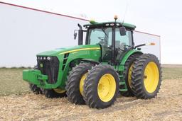 JD 8295R MFWD Tractor, Tier III Eng., 1,412 Hours, 2630 & Starfire Sell Separately, One Owner (2010)