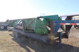 JD #854 8 Row Corn Head w/ Low Tin w/Oil Chains & GVL Poly Snouts