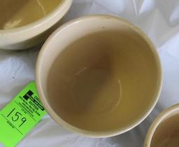 Watt 9 In., 7 In., 6 In., Rooster Print Bowls