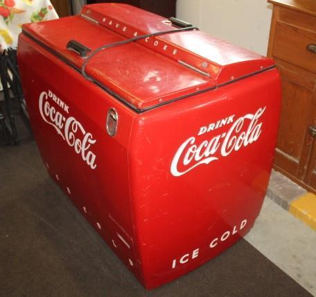 Mdl. WD12 Westinghouse Coca-Cola Vintage Cooler - Works