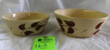 Watt #600 & 604 Bowls (Unkrich Swifts Feed & Grain)