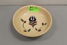 Watt #39 Spaghetti Bowl, Blue Flower Pattern