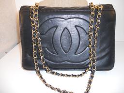 Vintage, Marked Chanel Leather Purse Not Authenticated