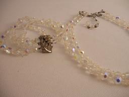 Vintage Laguna AB Crystal Rhinestone Set