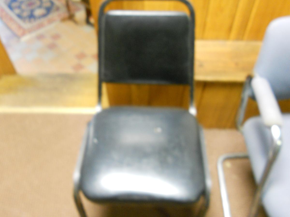 Metal Padded Chair