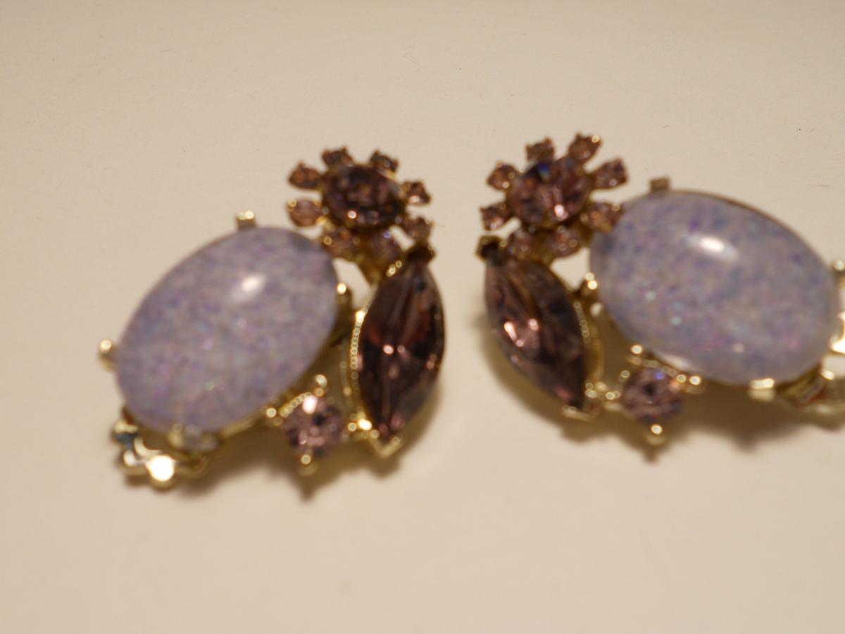 Vintage Rhinestone Earrings