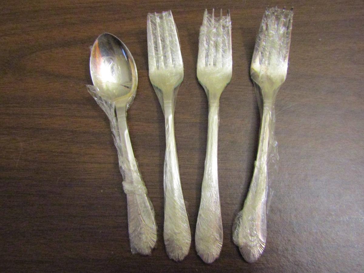 Lot of 4 DJ Marquis Spoon and Forks