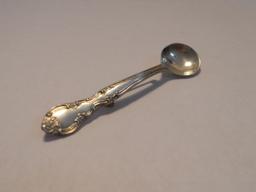 Vintage Sterling Spoon Brooch