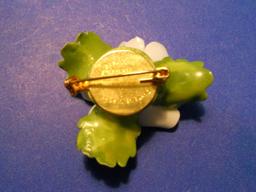 Vintage Flower Brooch, Emgland