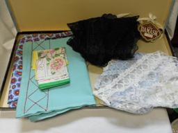 Anitque/Vintage Vanity Linens and Scarfs