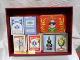 Lot of Vintage Playing Cards, Coke