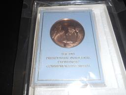 1993 Presidential Inaugural Eyewitness Commemorative Coin