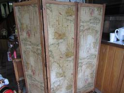 Antique Dressing Screen