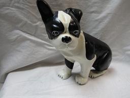 Vintage Cast Iron Dog Door Stop