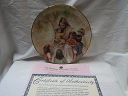 W. S. George Decorative Plate, Bradford Exchange, COA