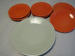 Lot of 7 Fiesta Plates