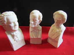 Vintage Lot of 3 Bust Décor