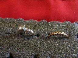 Lot of 2 Vintage Rings, 14 Kt