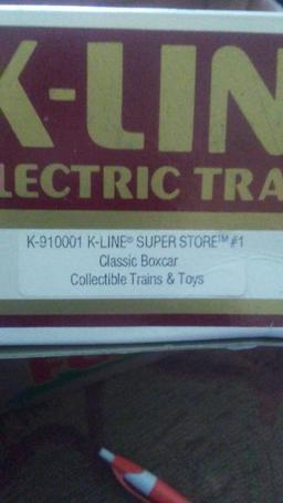 K-Line Holiday Superstore #1 Collectible Trains and Toys