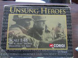 Corgi Unsung Heroes UH-1C Huey Medevac, US Army, in Original Box