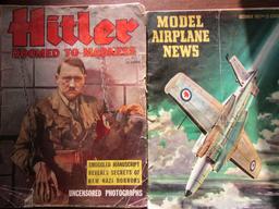 Lot of 2 Publications, 1953 Model Airplane News and Hitler 1940 Copywright